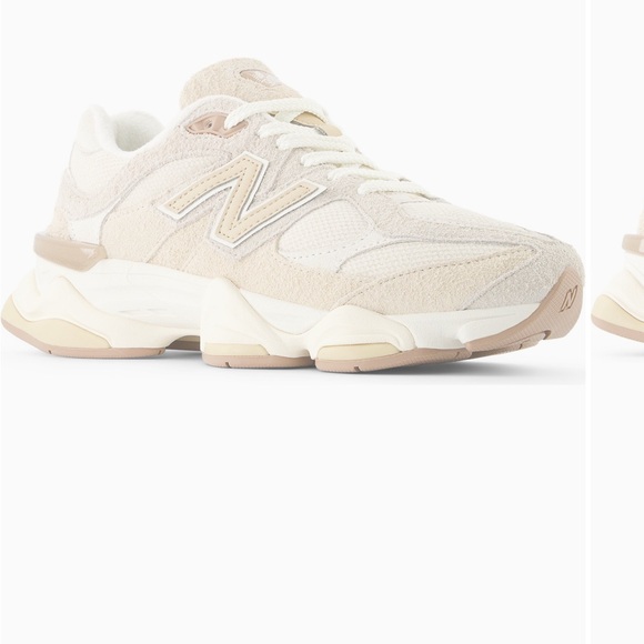 Women’s New Balance 9060 Bisque/Sea Salt - Picture 2 of 5